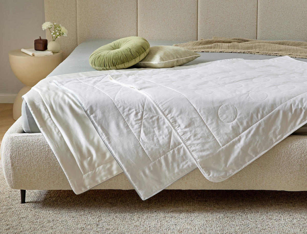 SOMMERDECKE  Sedona  135/200 cm   - Weiß, KONVENTIONELL, Textil (135/200cm) - Sleeptex