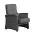 RELAXSESSEL - Dunkelgrau/Schwarz, Design, Kunststoff/Textil (81/102/86cm) - Himolla