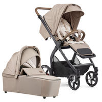 KOMBIKINDERWAGEN FX4 Swing Set  - Schwarz/Braun, Basics, Metall (100/55/130cm) - Gesslein