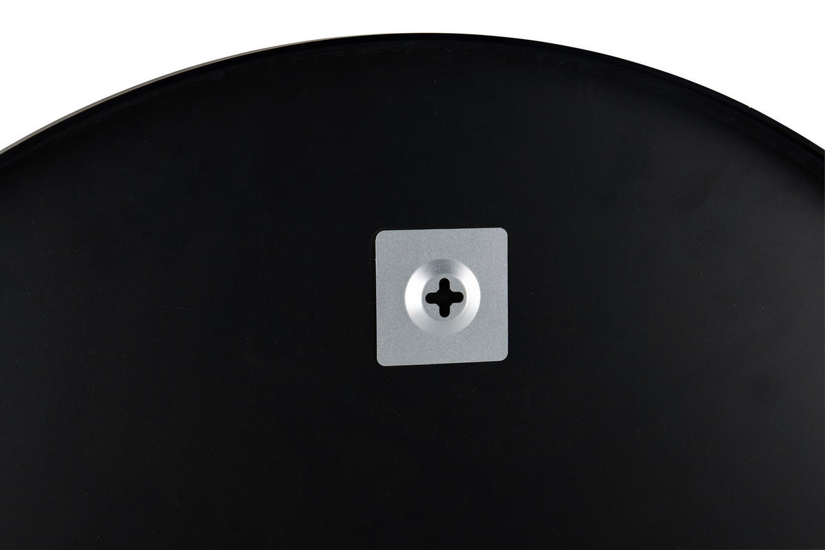 WANDSPIEGEL 70/70/3 cm  - Schwarz, Trend, Glas/Metall (70/70/3cm) - Boxxx