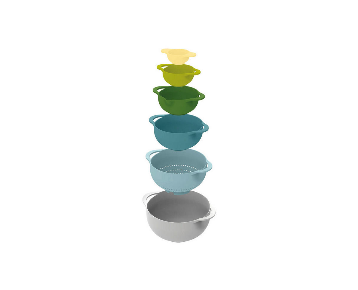 SET ČINIJA ZA MUĆENJE - višebojna, Osnovno, plastika (32,4/26,4/13,4cm) - Joseph Joseph