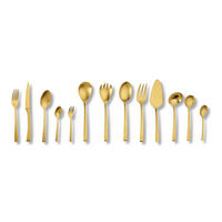 BESTECKSET  68-teilig  - Goldfarben, MODERN, Metall - Echtwerk