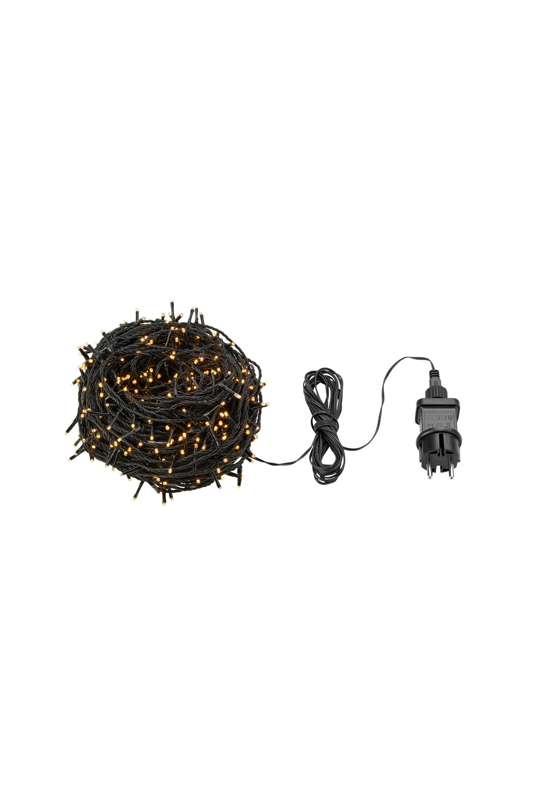 LICHTERKETTE 549 cm  - Schwarz, Trend, Kunststoff (549cm) - Markslöjd