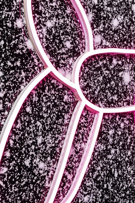 Thumbnail - Kare-Design Bild, Schwarz, Pink, Kunststoff, quadratisch, 80x80x3.5 cm, 3D-Effekt, Bilder und Zubehör, Wandbilder, Sonst...