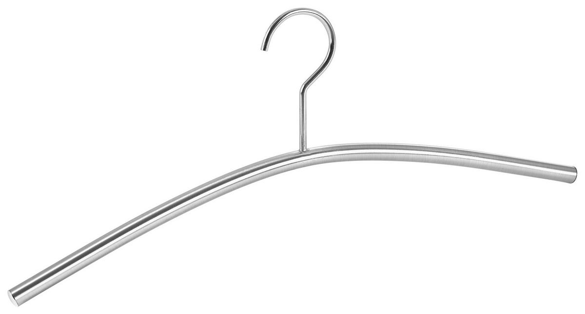 KLEIDERBÜGELSET 43 cm Metall  - Edelstahlfarben, KONVENTIONELL, Metall (43cm)