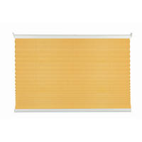 PLISSEE  halbtransparent   80/130 cm   - Goldfarben, Basics, Textil (80/130cm)