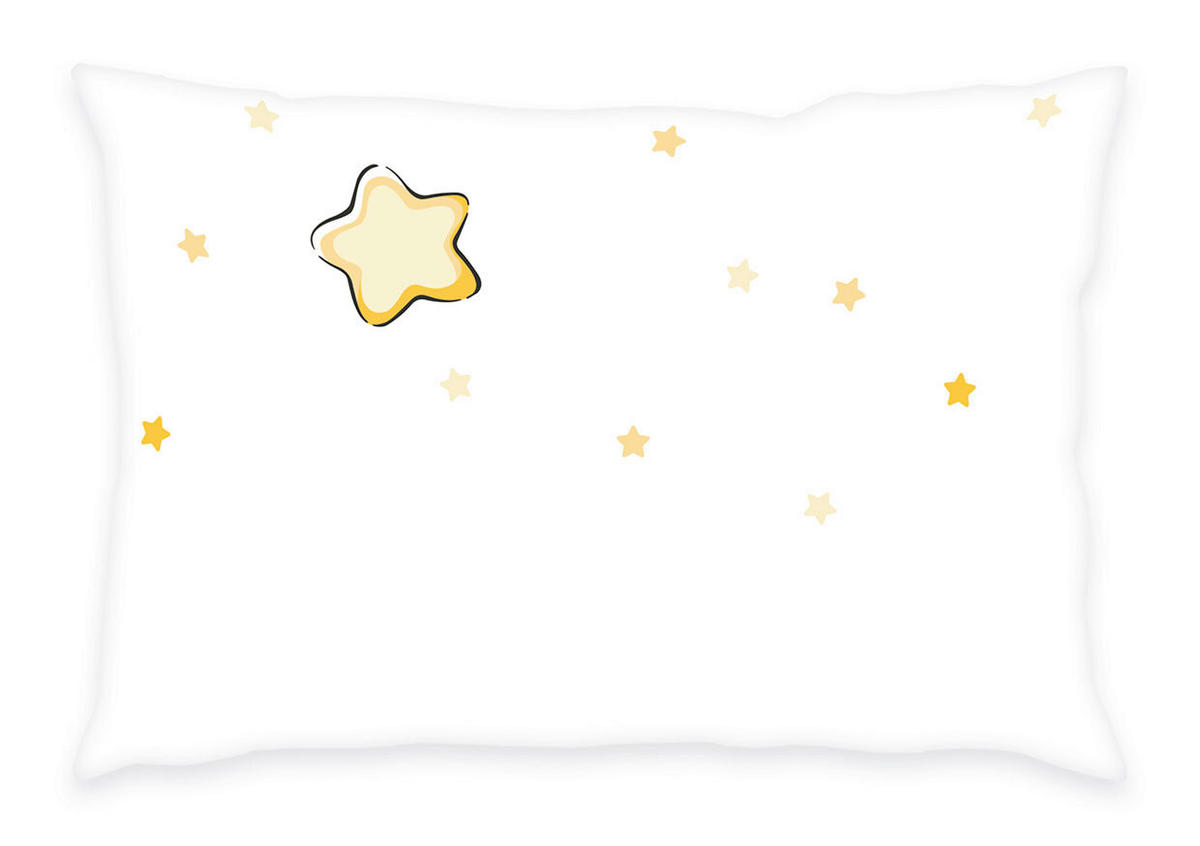 BABYBETTWÄSCHE 100/135 cm  - Multicolor/Weiß, Basics, Textil (100/135cm) - Herding