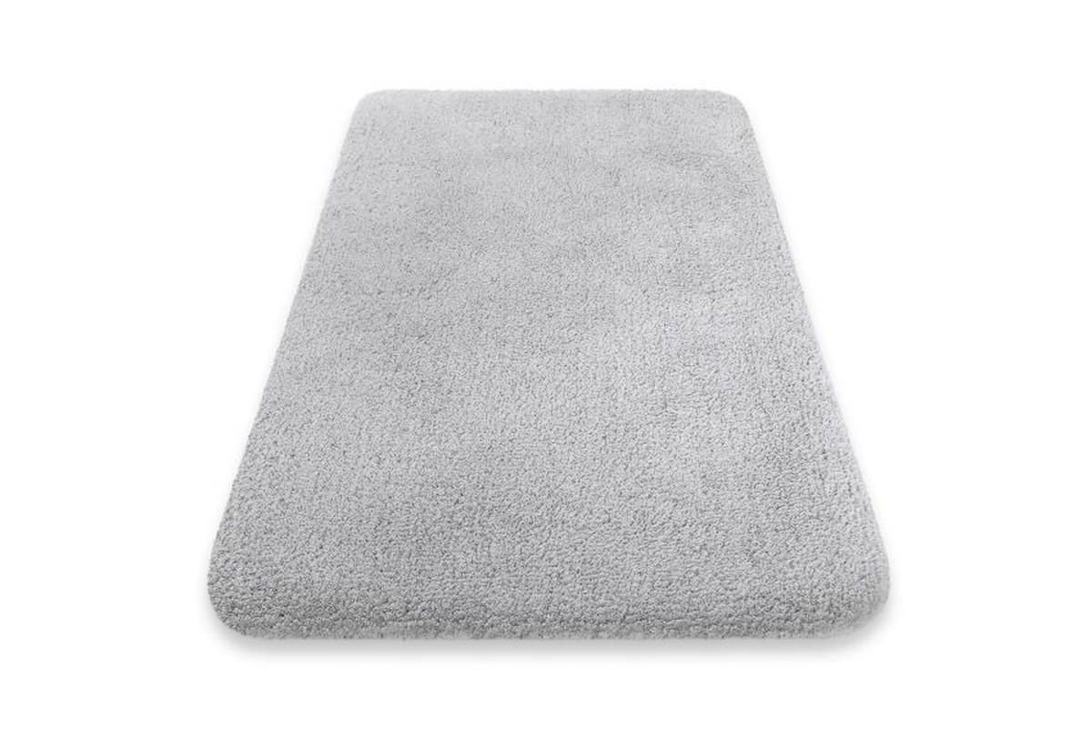 BADTEPPICH Grau 60/100 cm  - Grau, Basics, Kunststoff/Textil (60/100cm) - WECON HOME BASIC