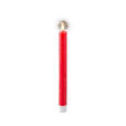 LED-KERZE 2,2/24,5 cm  - Rot, Basics, Kunststoff/Paraffin (2,2/24,5cm) - Ambia Home