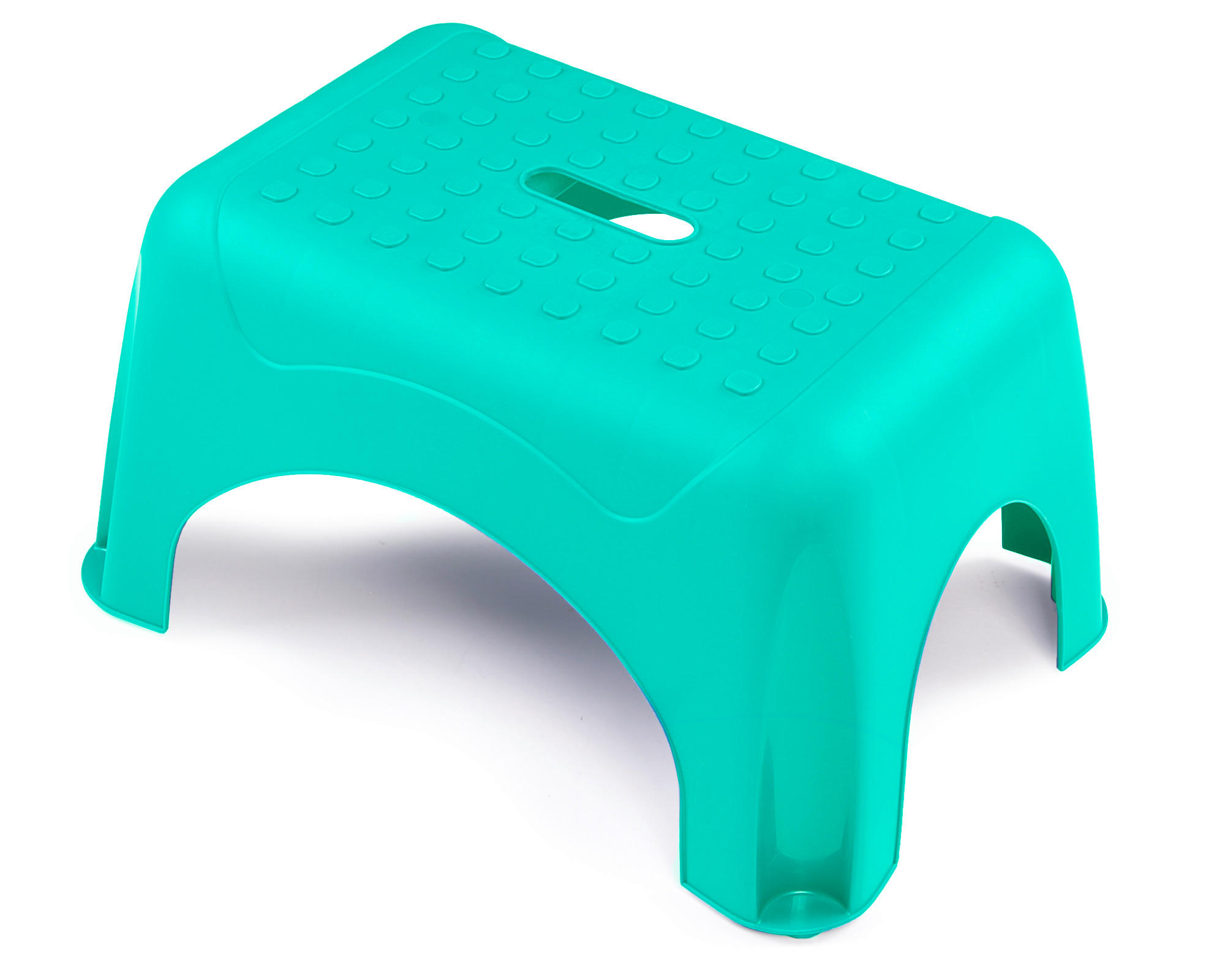 TRITTHOCKER  - Türkis, Basics, Kunststoff (44/23,5/31cm)