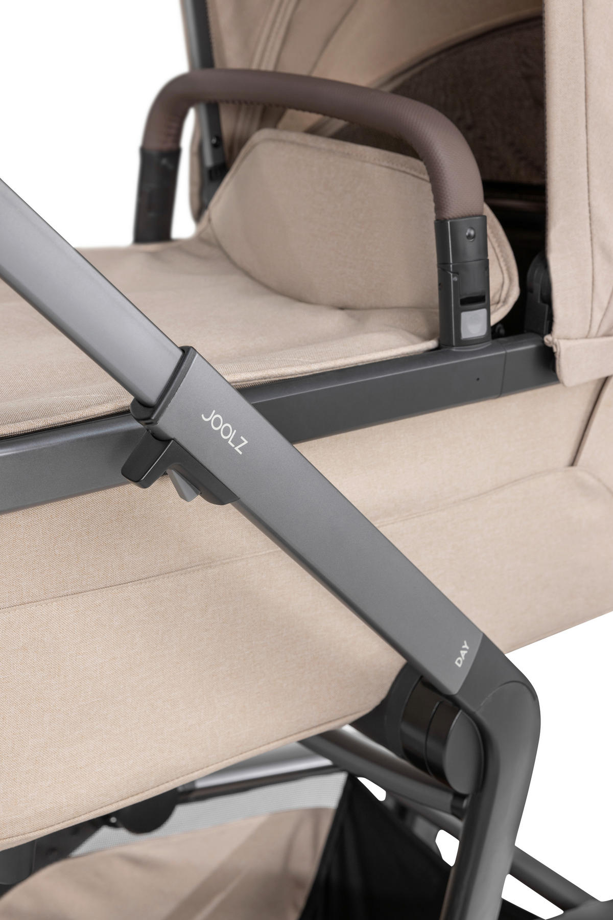KINDERWAGEN  Day 5  Sandy Taupe  - Taupe/Grau, Basics, Textil/Metall (94/60/113cm) - Joolz