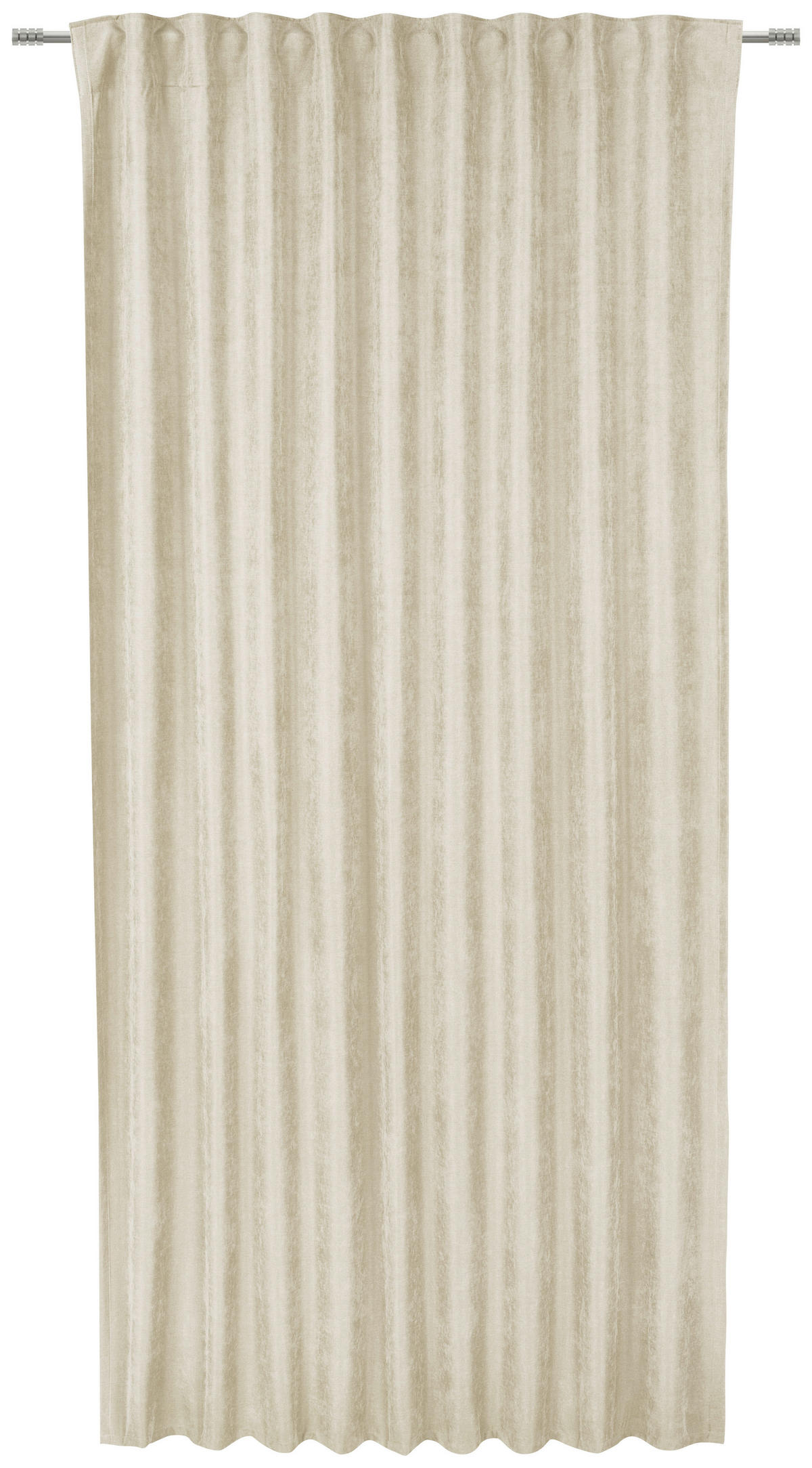 FERTIGVORHANG blickdicht  - Beige, Konventionell, Textil (140/175cm) - Esposa