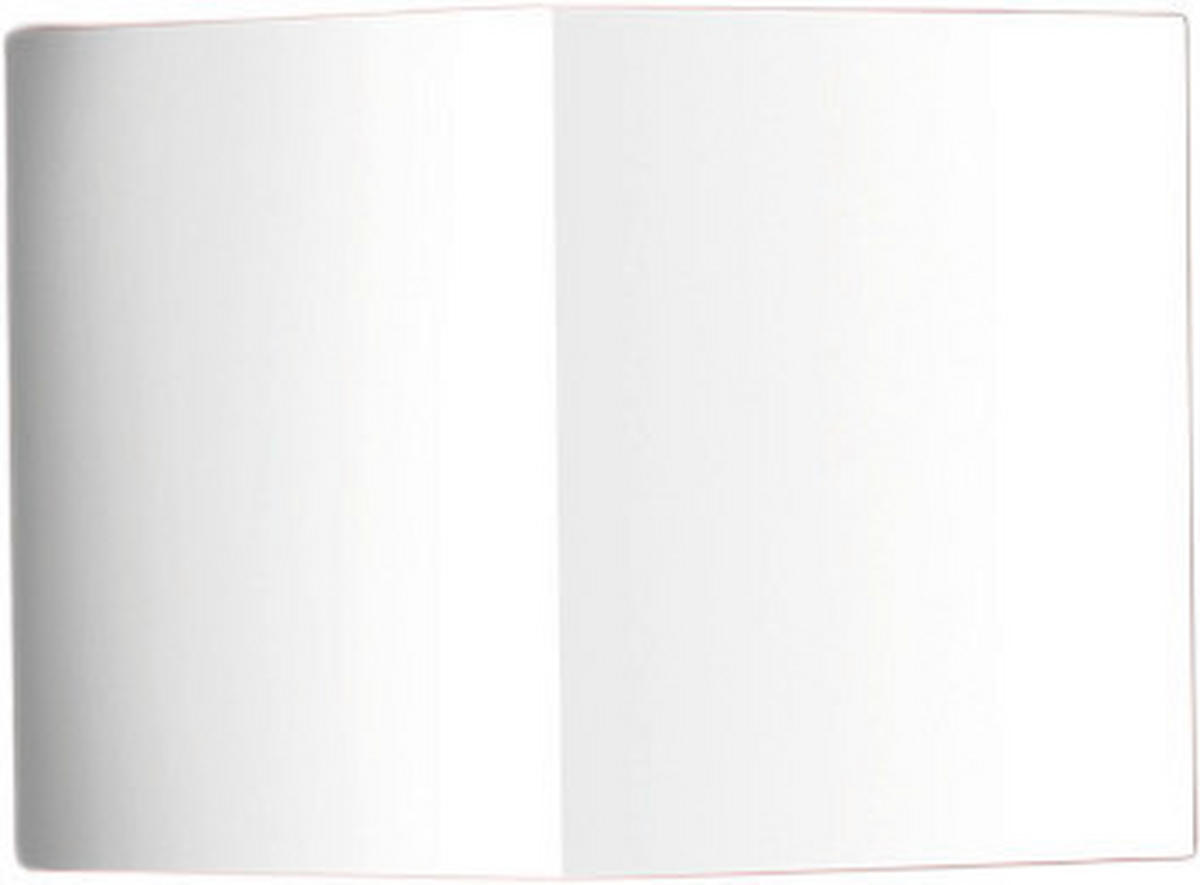 WANDLEUCHTE 10/10/10 cm   - Weiß, KONVENTIONELL, Metall (10/10/10cm) - Helestra