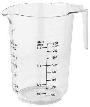 ODMĚRKA - průhledné, Basics, plast (1l) - Zenker