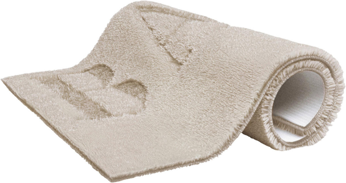 KOUPELNOVÁ PŘEDLOŽKA, 80/50/2 cm - bílá, Basics, textil/plast (80/50/2cm) - Esposa
