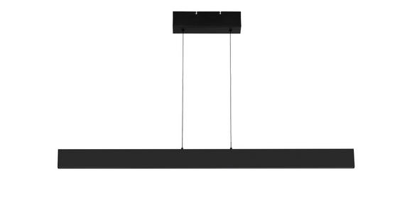 LED-HÄNGELEUCHTE 120/6/190 cm  - Schwarz, Basics, Kunststoff/Metall (120/6/190cm) - Novel