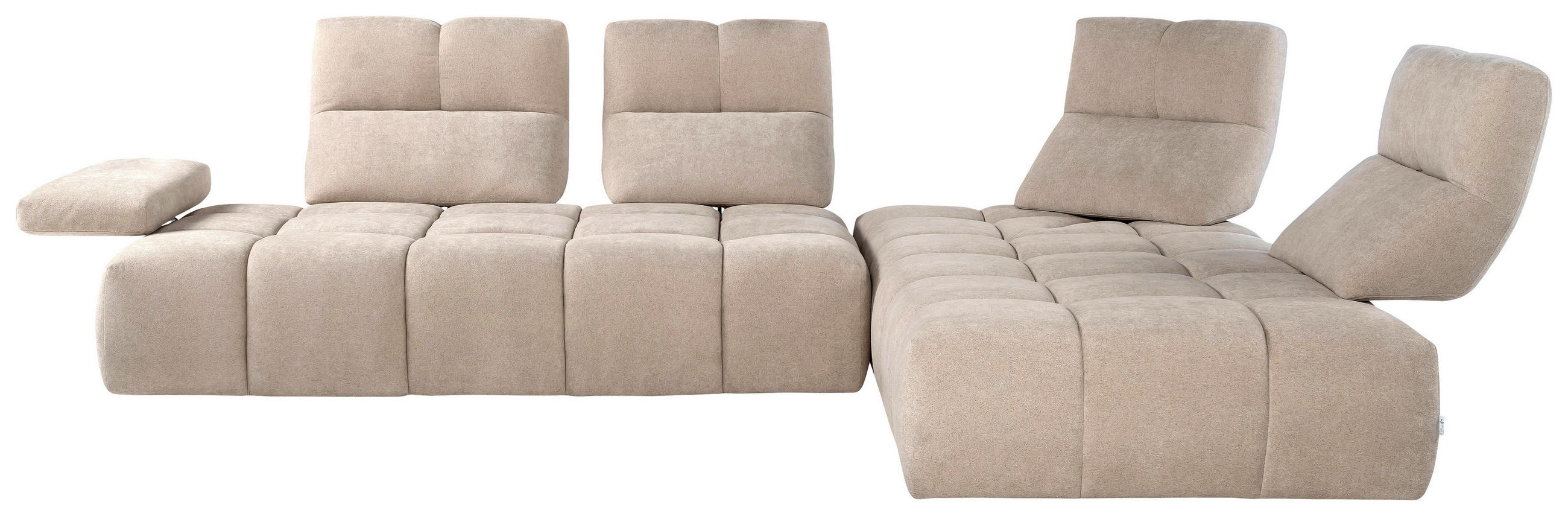 GARNITURA ZA DNEVNU SOBU - Dizajnerski, tekstil (313/233cm) - Belluti