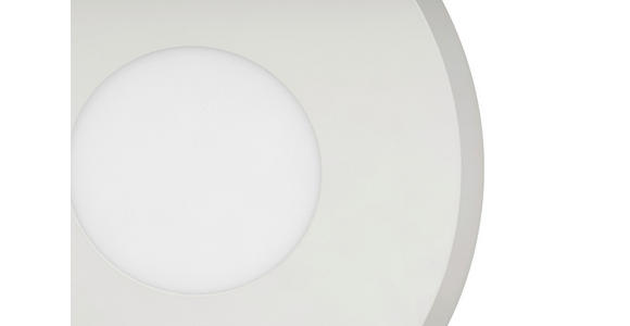 LED-DECKENLEUCHTE 45,5/38,5/7 cm - Schwarz/Weiß, Basics, Kunststoff/Metall (45,5/38,5/7cm) - Novel