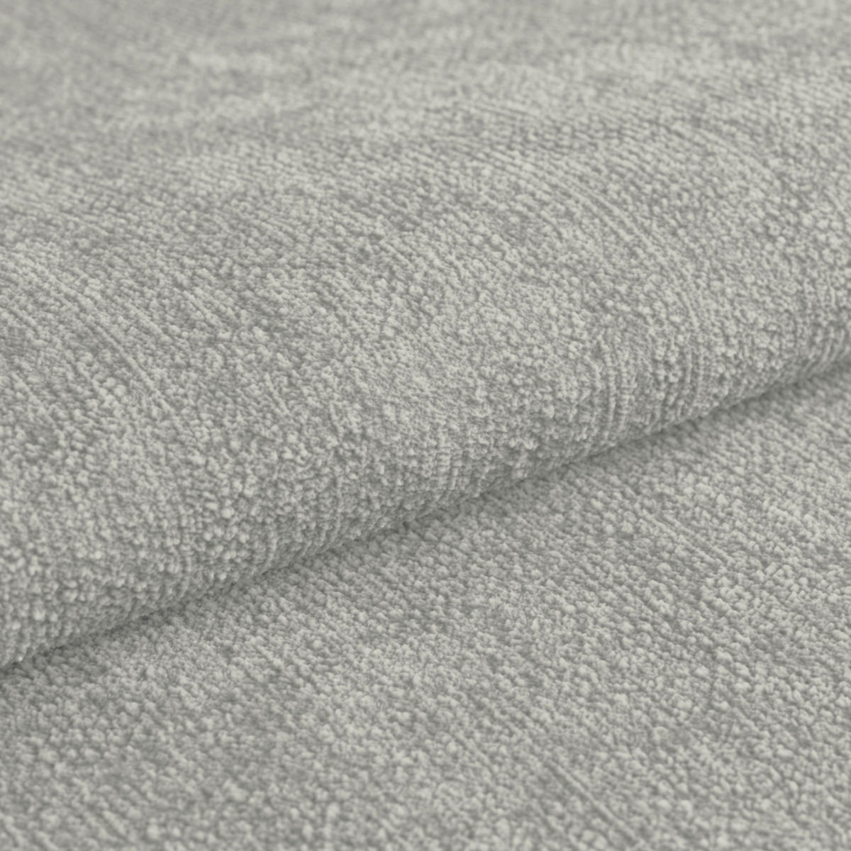 SITZBANK 120/87/67 cm Webstoff Hellgrau  - Eichefarben/Hellgrau, KONVENTIONELL, Textil (120/87/67cm) - James Wood