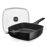 BRATPFANNE EASY CLICK  - Schwarz, Basics, Metall (28/7,5cm) - GSW