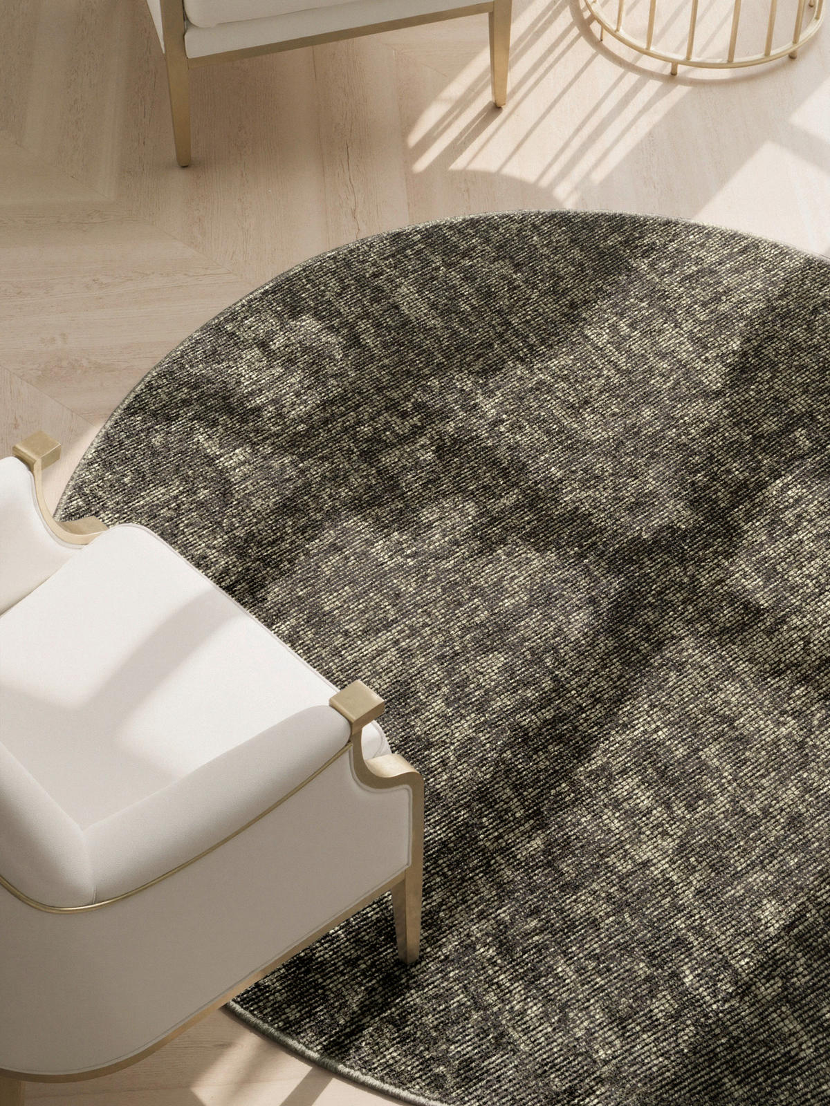 TEPPICH 160 cm Brilliance Grün  - Grün, Basics, Textil (160cm) - Elle Decoration