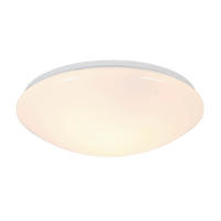 STROPNA SVETILKA ZA KOPALNICO        38/11 cm      - bela, Basics, kovina/umetna masa (38/11cm) - Celina