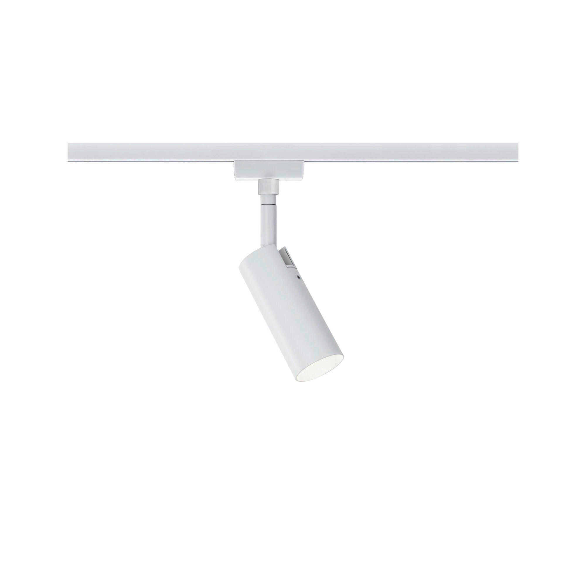 SCHIENENSYSTEM-STRAHLER - Weiß, Basics, Kunststoff/Metall (4,3/18,8cm) - Paulmann
