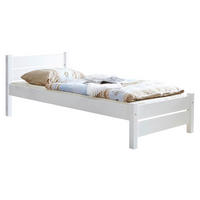 BETT 100/200 cm  in Weiß  - Weiß, KONVENTIONELL, Holz (100/200cm) - MID.YOU