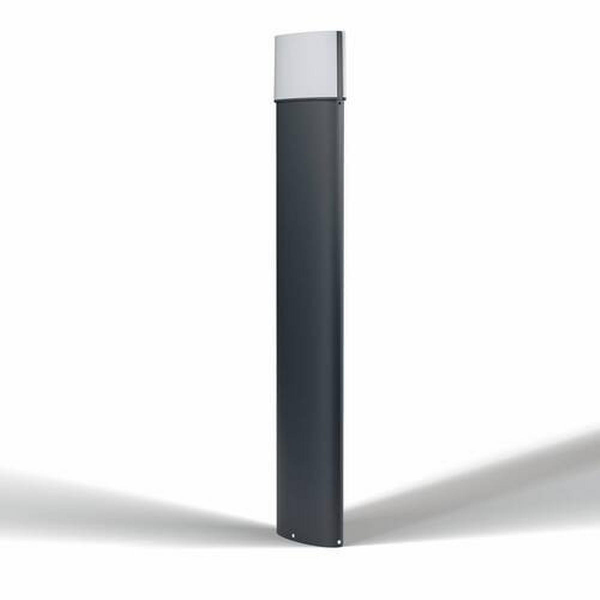 AUßENSTEHLEUCHTE Endura Style 20,5/18,5/9,4 cm   - Schwarz, Design, Kunststoff/Metall (20,5/18,5/9,4cm) - Ledvance