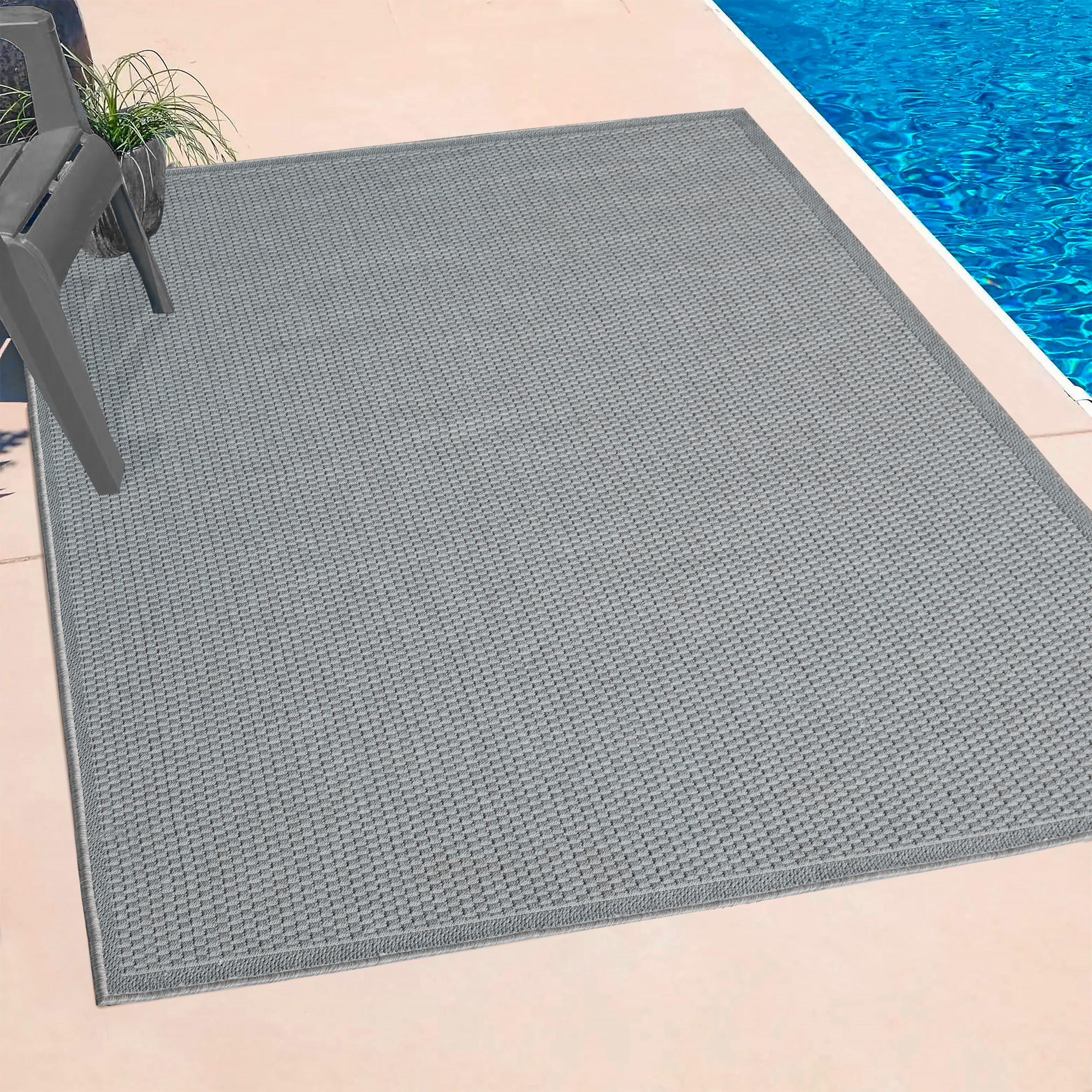WEBTEPPICH 160/220 cm Toronto Grau  - Grau, Basics, Textil (160/220cm) - Novel