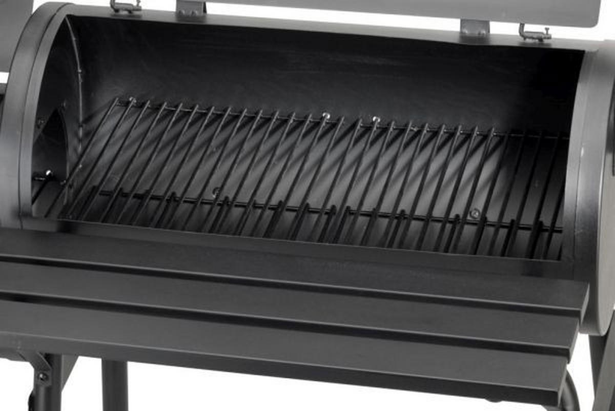 Smoker Texas  Schwarz  - Schwarz, KONVENTIONELL, Metall (114cm)
