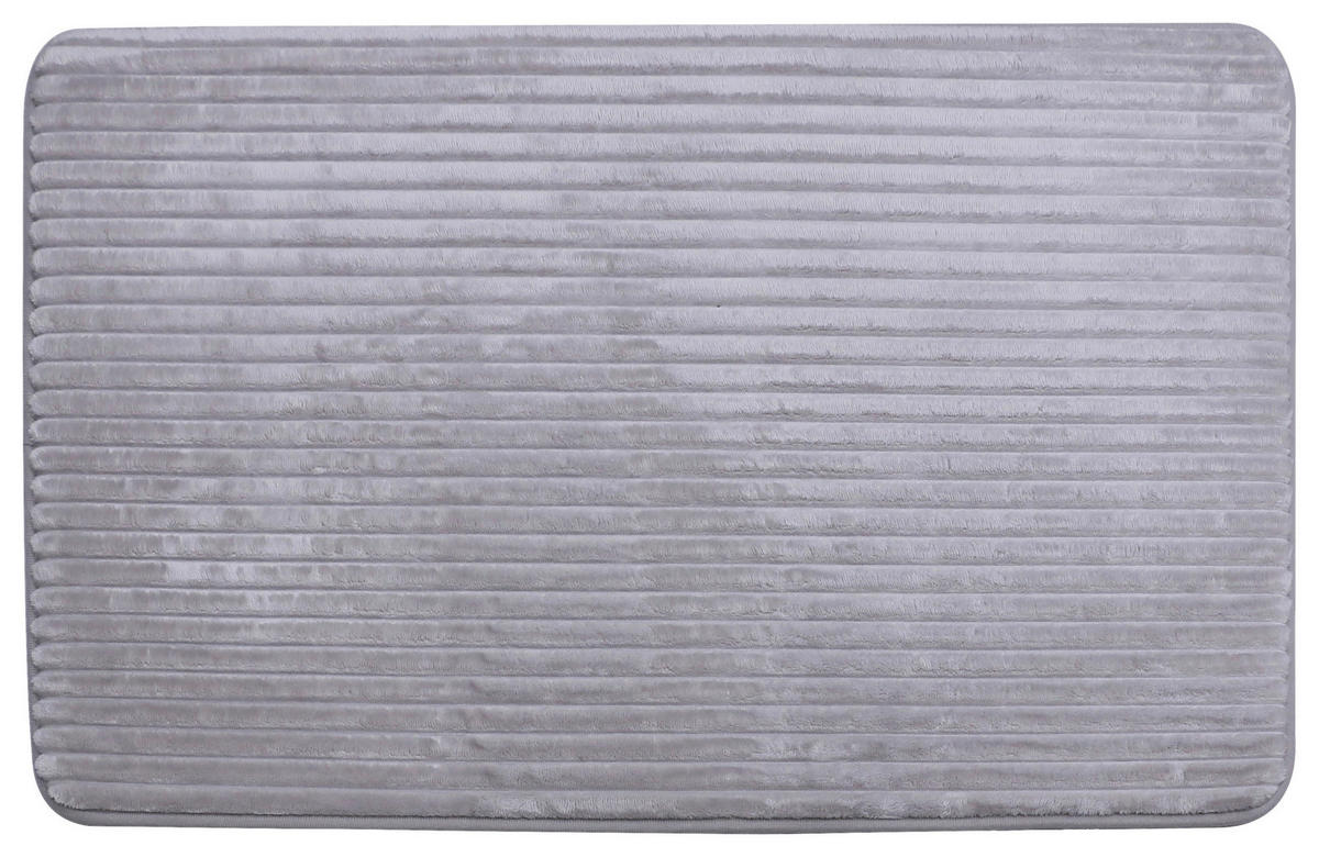 KÚPEĽŇOVÁ PREDLOŽKA, 50/80 cm - strieborná, Design, textil/plast (50/80cm) - Boxxx