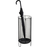 SCHIRMSTÄNDER Metall Schwarz  - Schwarz, Design, Metall (26/48/26cm)