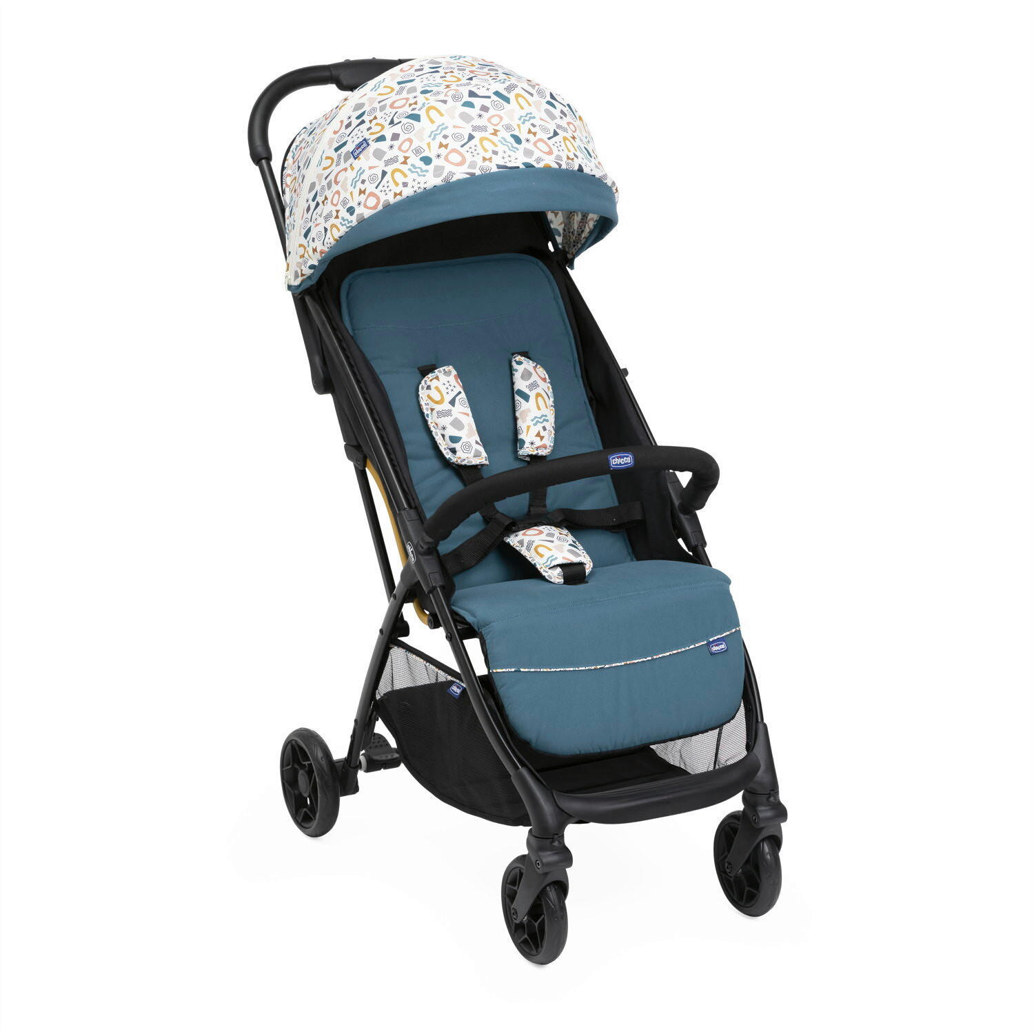 BUGGY GLEE  - Blau, Basics, Textil/Metall (49/87/106cm) - Chicco
