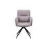 STUHL Webstoff Anthrazit, Hellgrau - Anthrazit/Hellgrau, Trend, Textil/Metall (58/89/61cm) - Hom`in