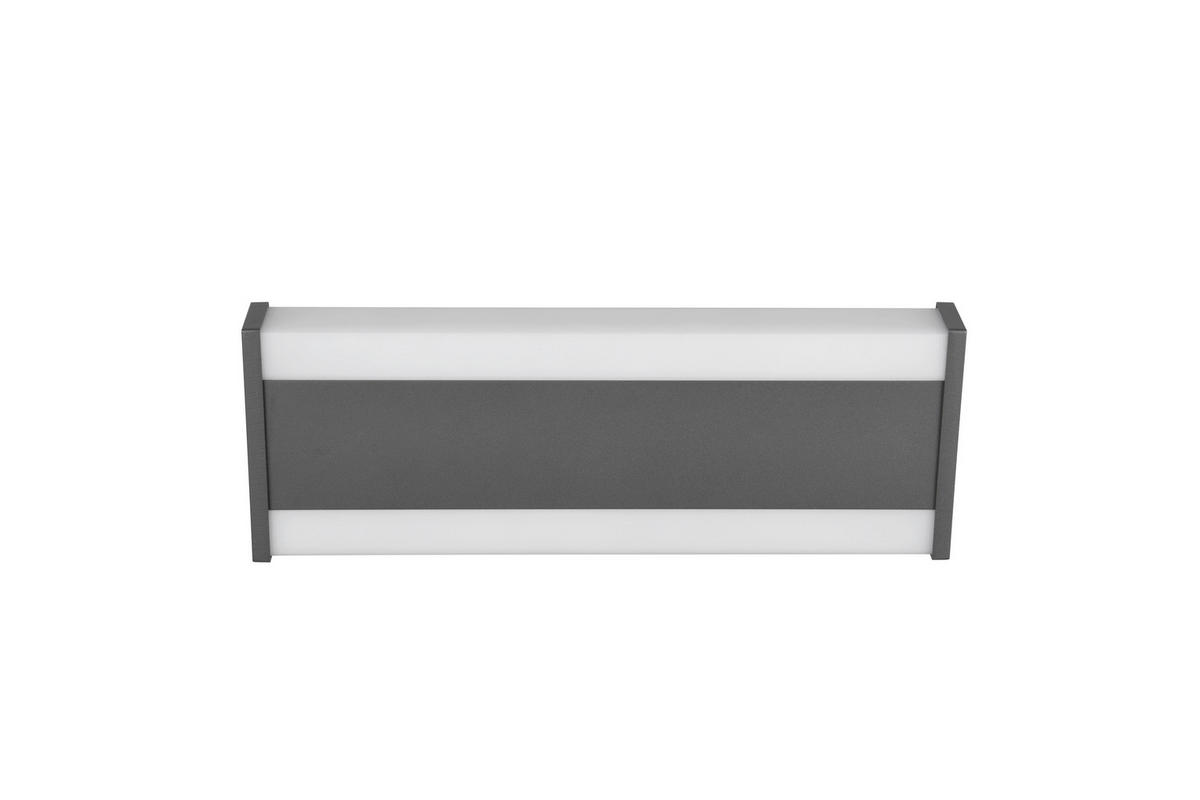 AUßENWANDLEUCHTE   - Anthrazit, Basics, Metall (10,7/30/6cm)
