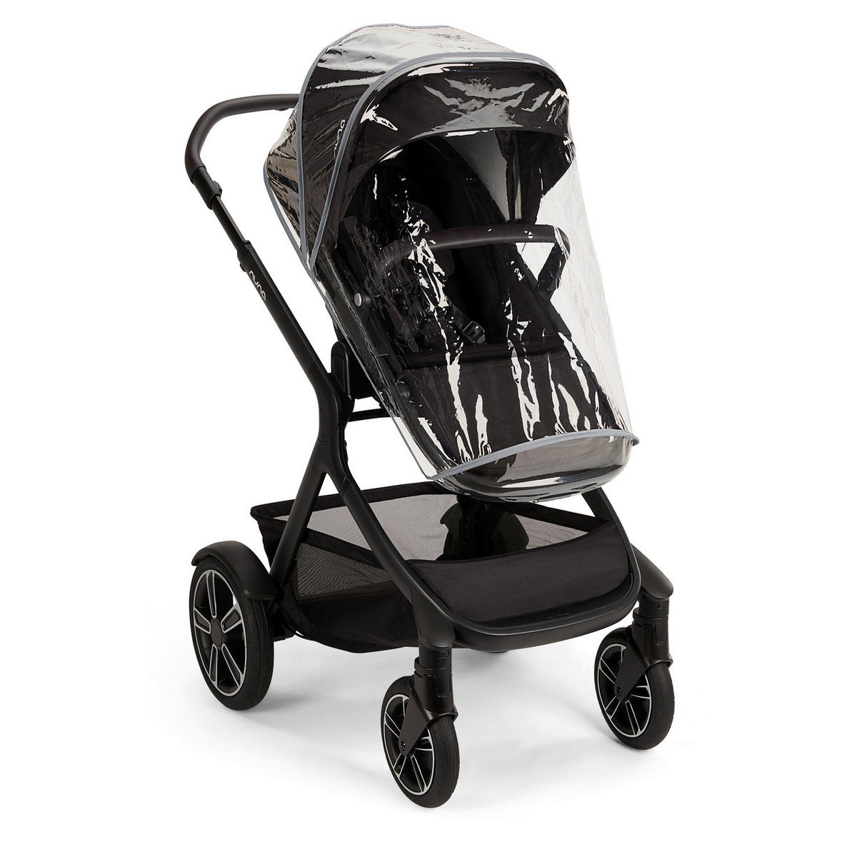GESCHWISTERWAGEN DEMI NEXT  - Schwarz, Basics, Textil/Metall (98/62/112cm) - Nuna