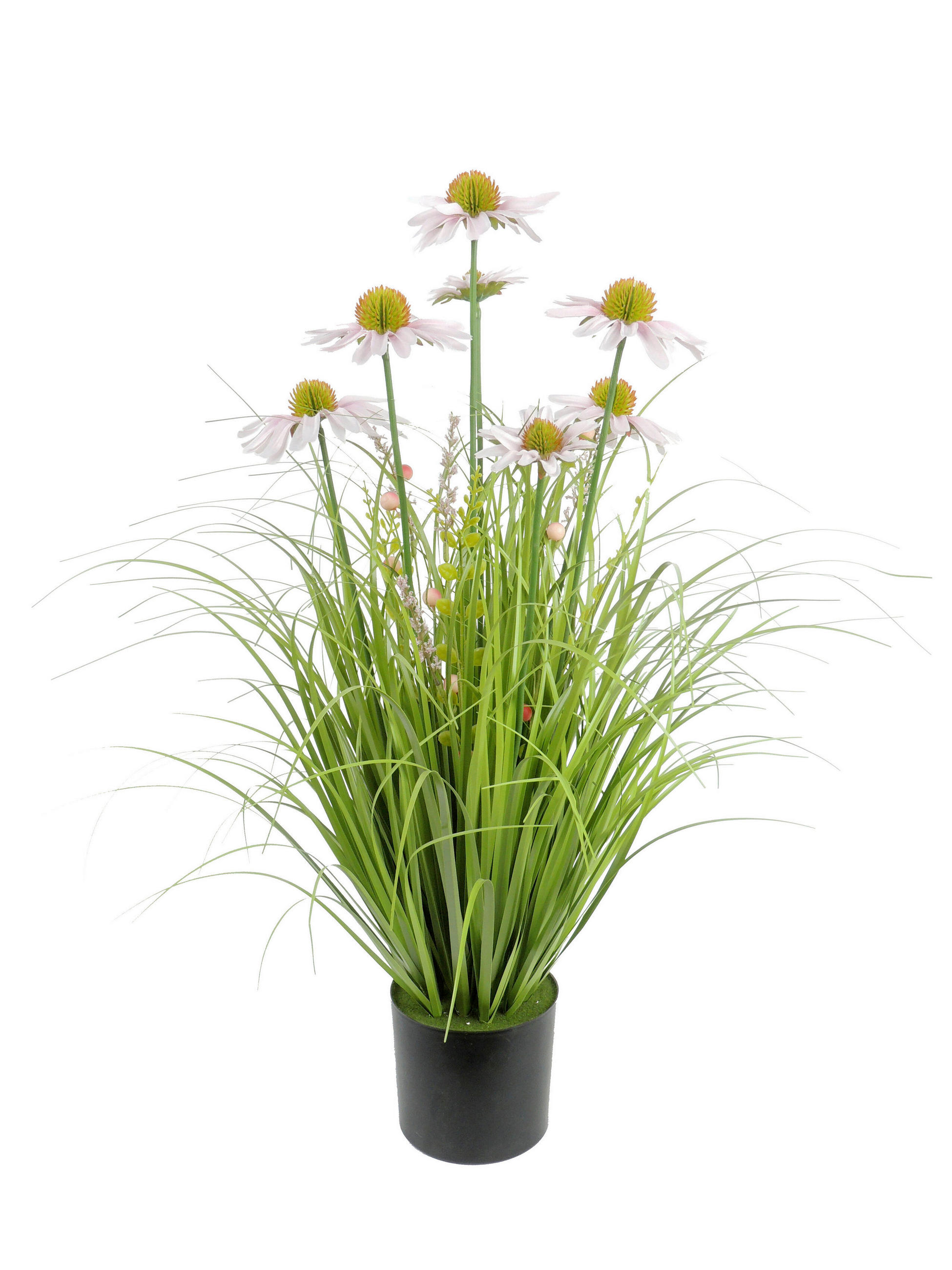 DEKOGRAS  - Pink/Grün, LIFESTYLE, Kunststoff/Metall (67cm)