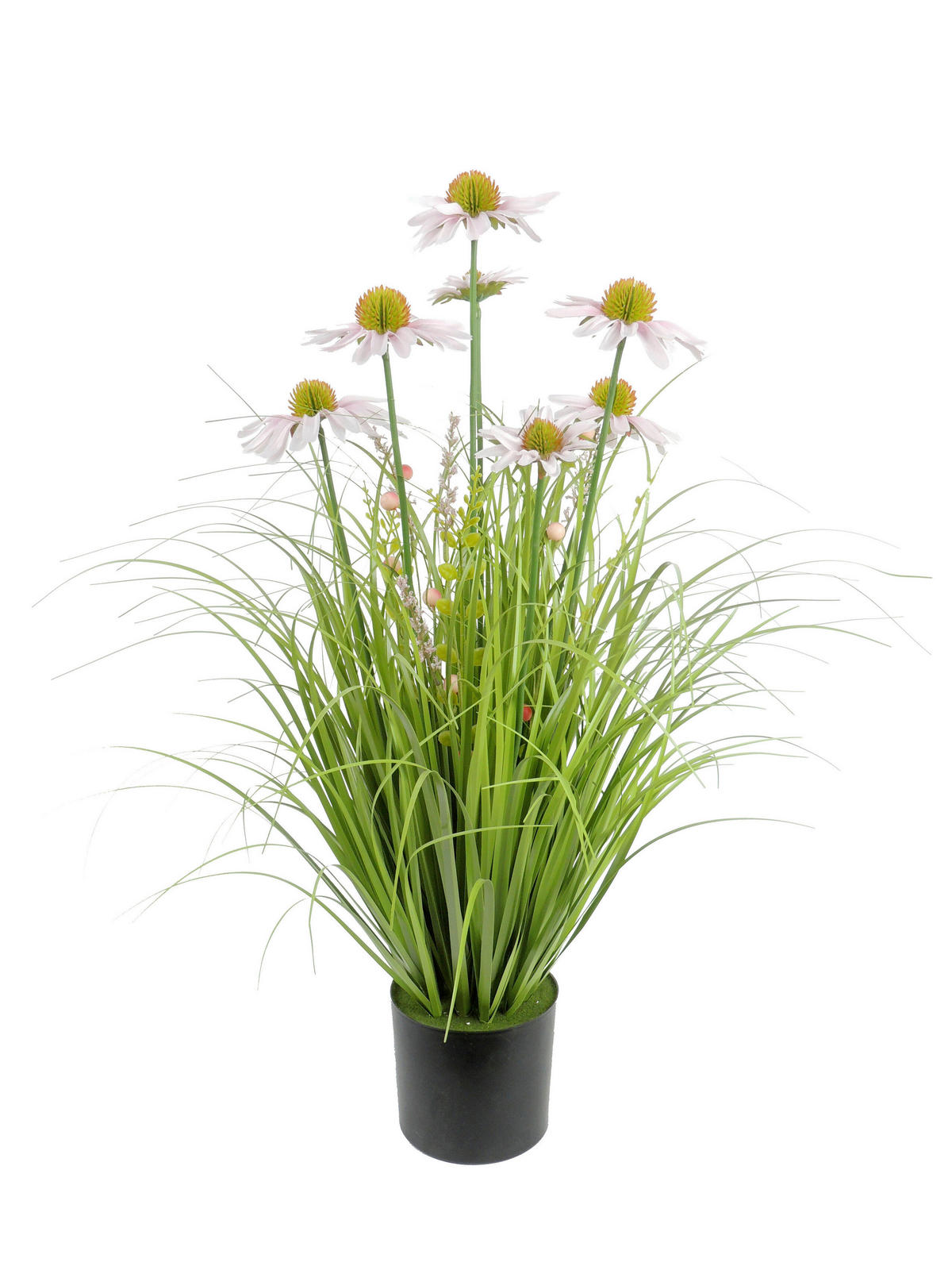 DEKOGRAS  - Pink/Grün, LIFESTYLE, Kunststoff/Metall (67cm)