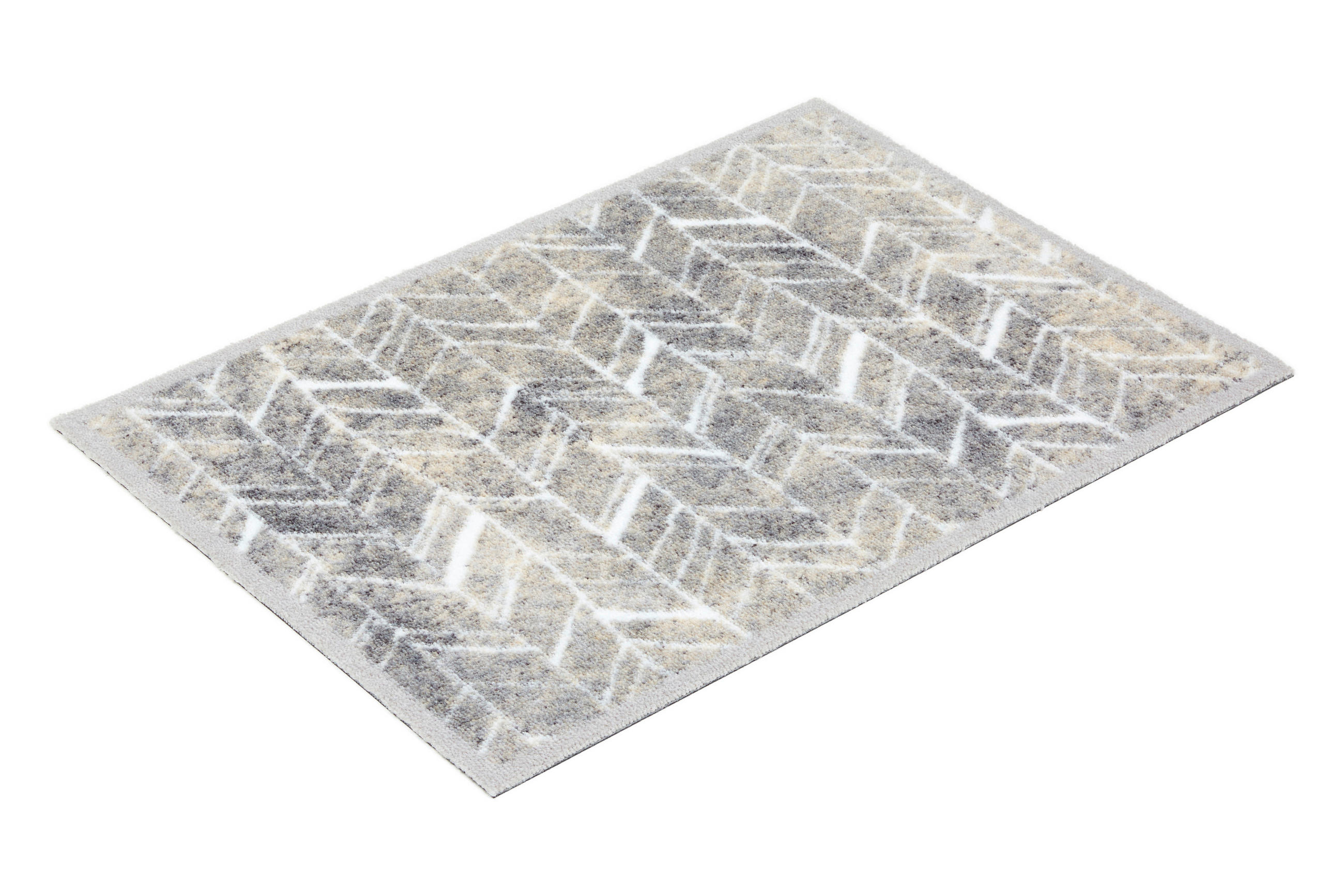 FUßMATTE 50/70 cm Miabella  - Beige/Grau, Design, Textil (50/70cm) - Esposa