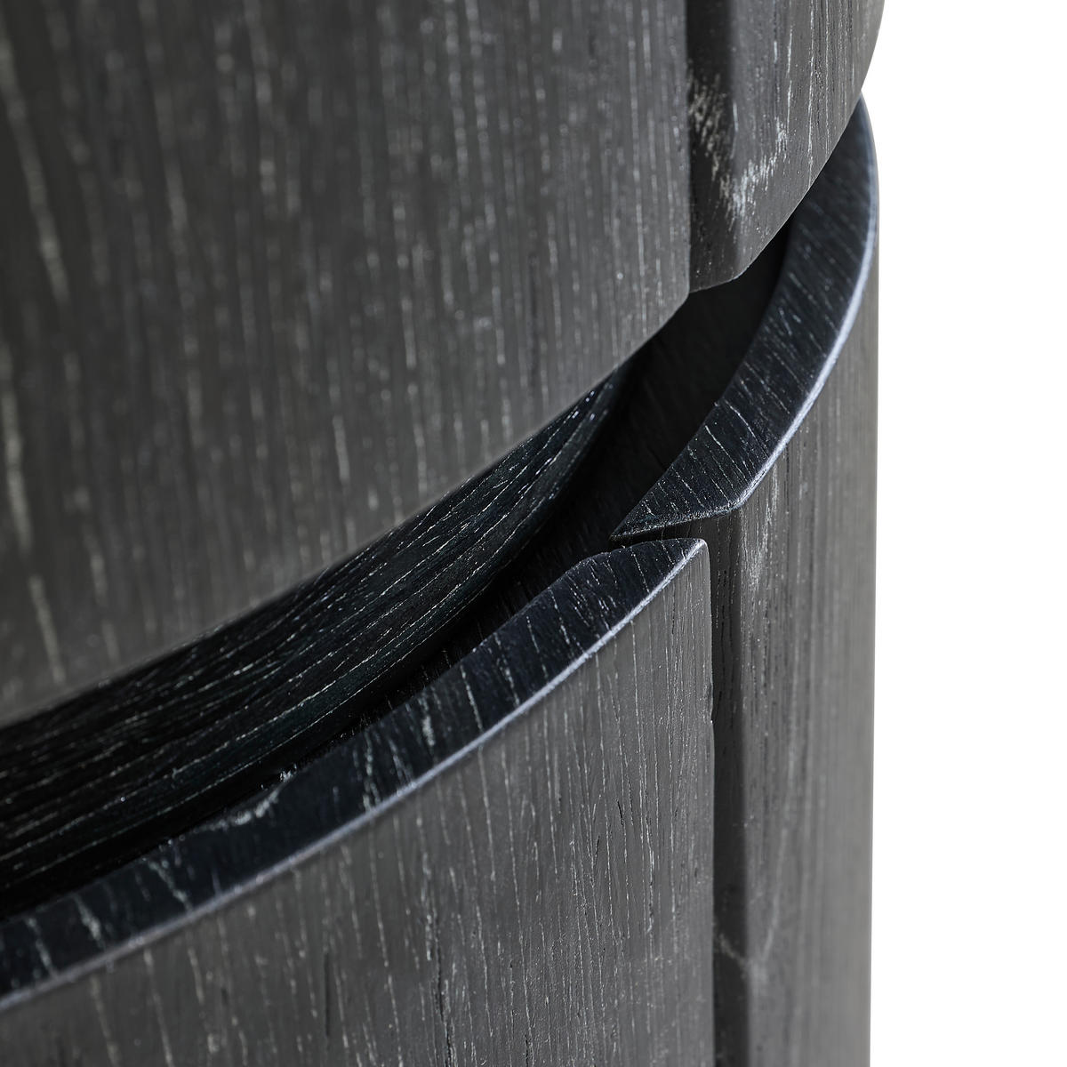 NACHTSCHRANK 40/50/40 cm  - Schwarz, Design, Holzwerkstoff (40/50/40cm) - Novel