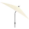 SONNENSCHIRM 250 cm  - Anthrazit/Beige, KONVENTIONELL, Textil/Metall (250/250cm) - Siena Garden