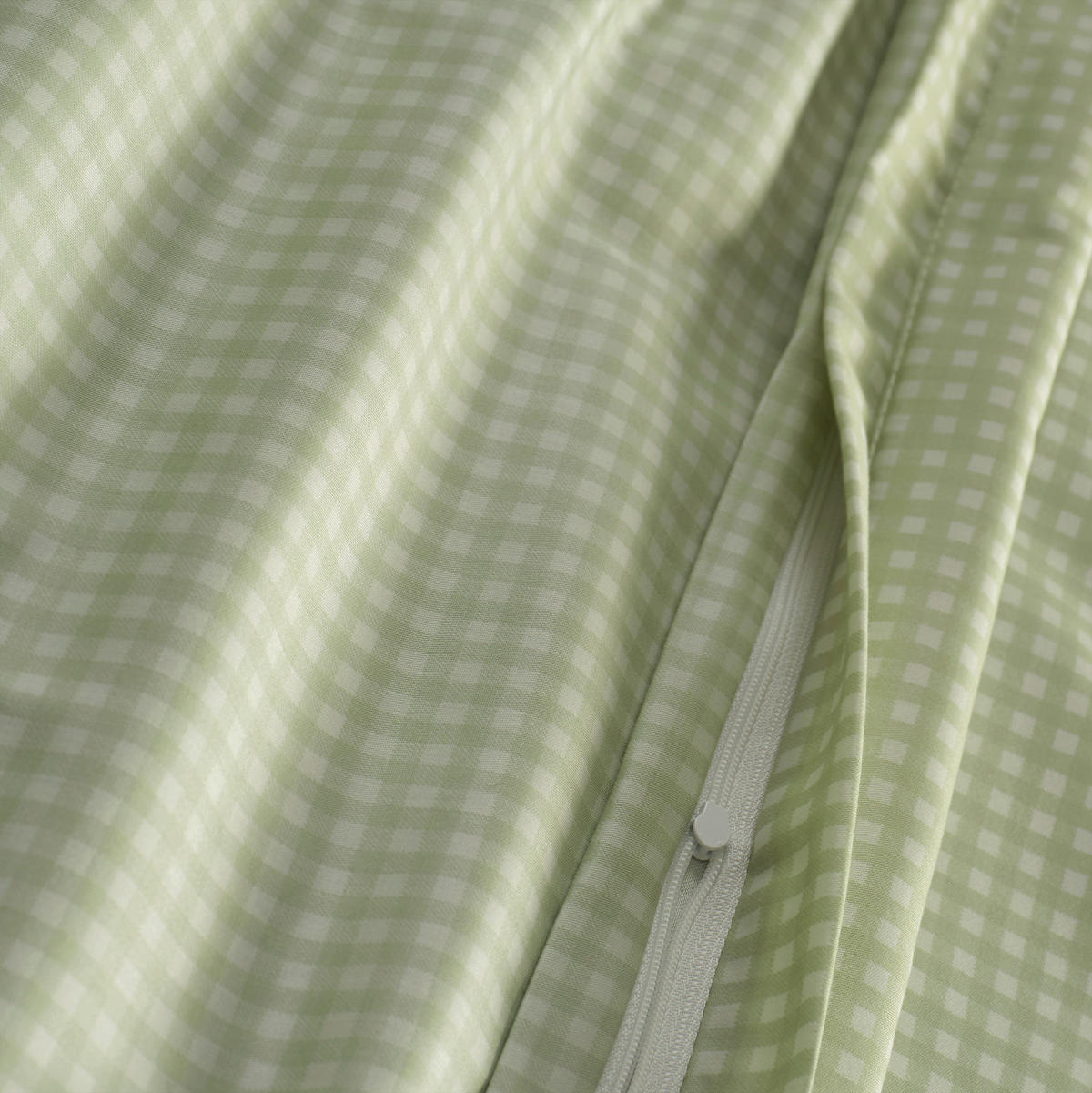 BETTWÄSCHE Satin 140/220 cm  - Salbeigrün, Basics, Textil (140/220cm) - Florella