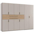 KLEIDERSCHRANK  in Eichefarben, Kaschmir  - Kaschmir/Eichefarben, Design, Holzwerkstoff (270/208/65cm) - Carryhome