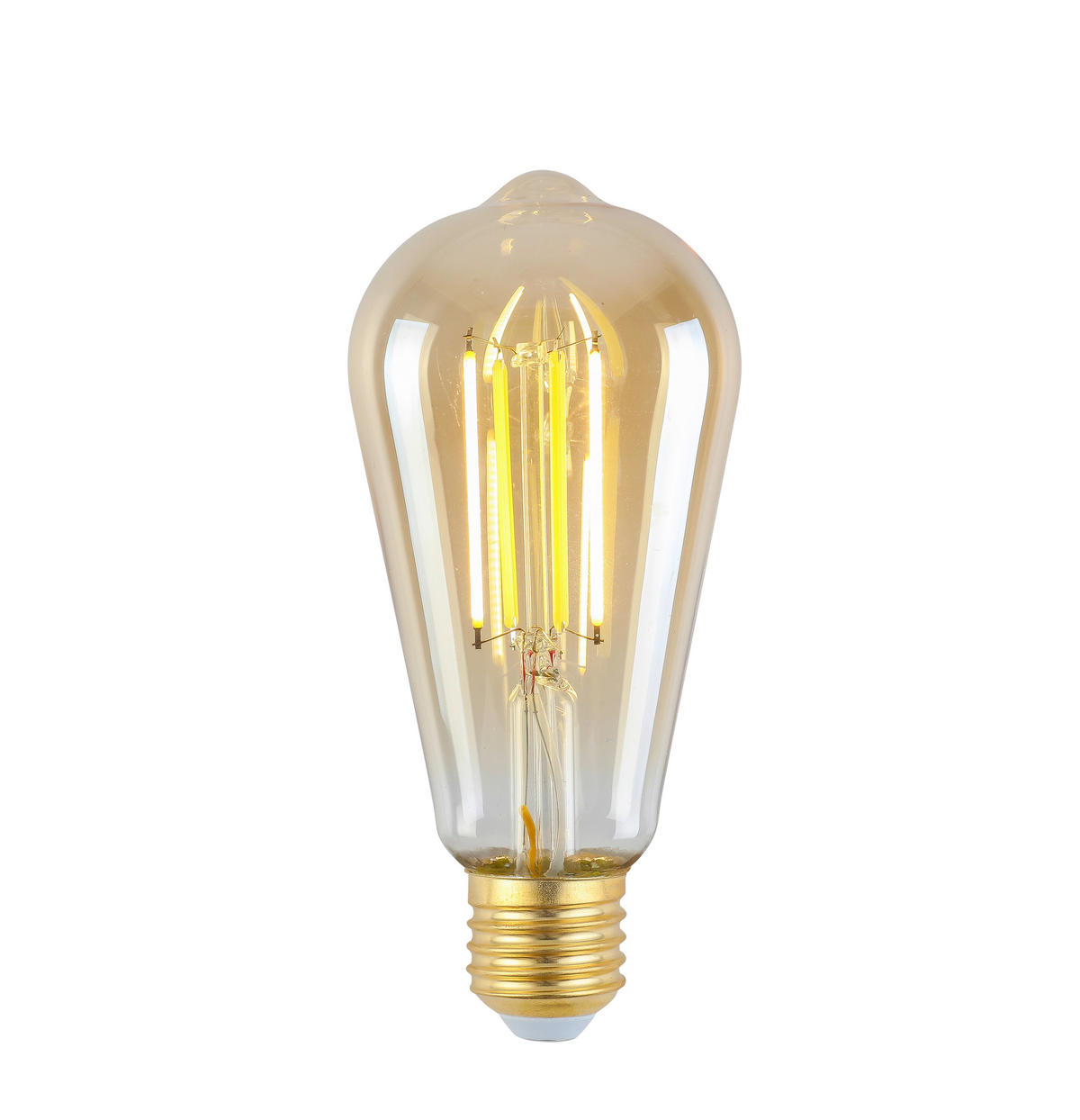 BEC LED - culoare chihlimbar, Lifestyle, sticlă/metal (6,4/13,5cm) - Boxxx