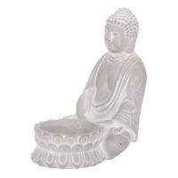 BUDHA - sivá, Lifestyle, kameň (11/8/12cm)