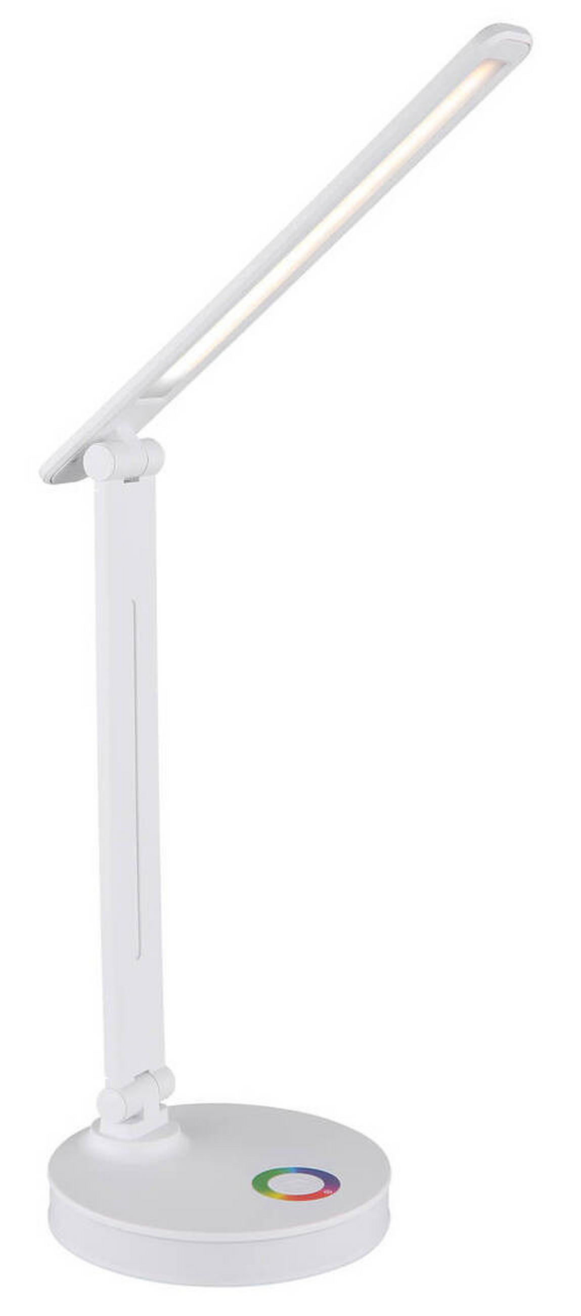 LED-SVETILKA ZA PISALNO MIZO     28/15/50 cm          - bela/opal, Design, umetna masa (28/15/50cm) - Globo