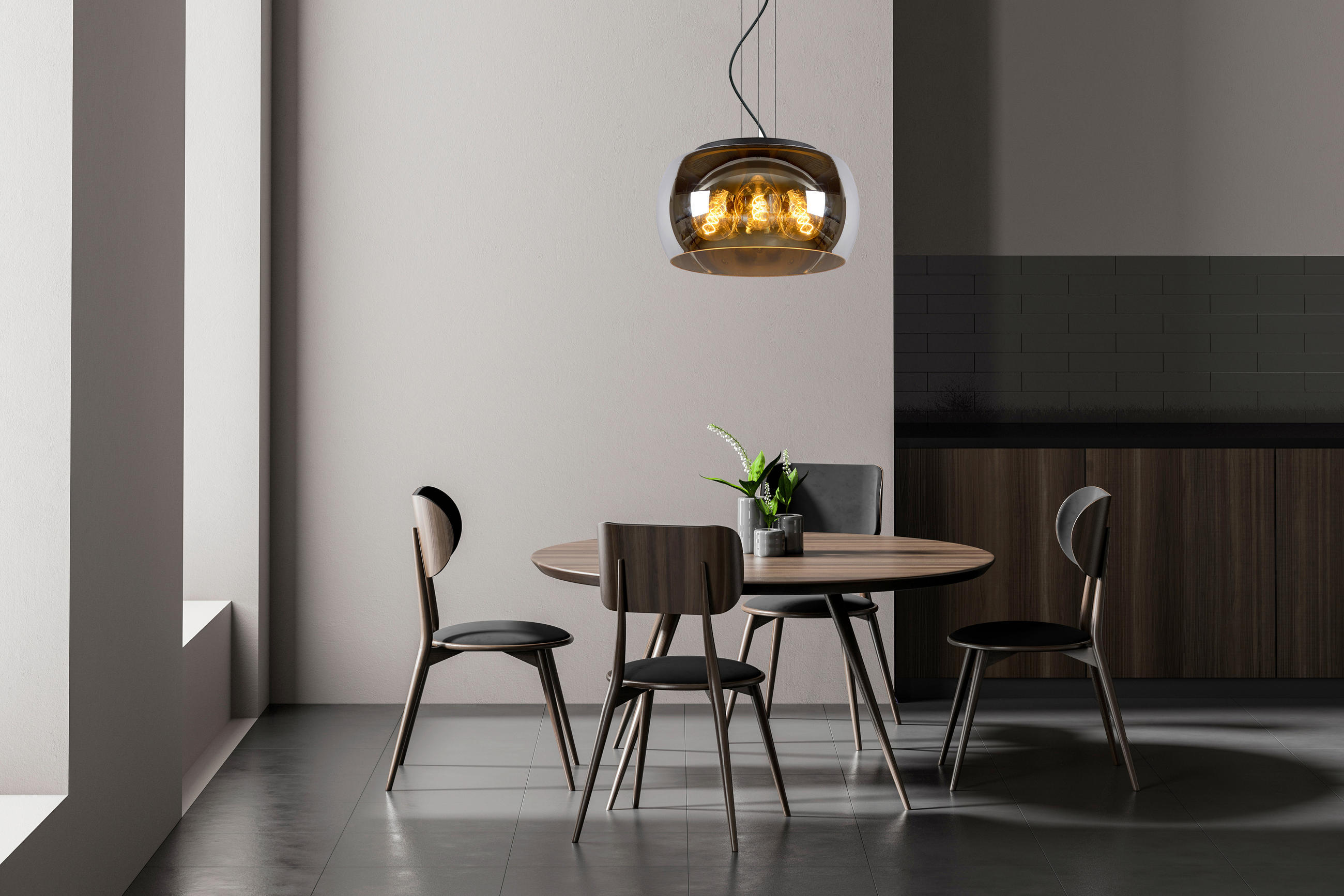 PENDELLEUCHTE 40/40/156 cm    - Design (40/40/156cm) - Lucide