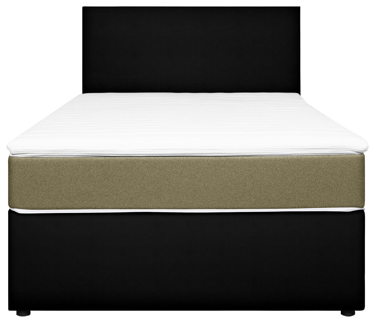 BOXBETT 140/200 cm  in Gelb, Schwarz  - Gelb/Schwarz, KONVENTIONELL, Holz/Holzwerkstoff (140/200cm) - Carryhome