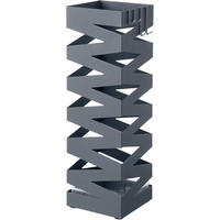 SCHIRMSTÄNDER - Grau, Basics, Metall (15,5/49/15,5cm)